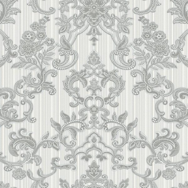 1305 Series | Floral Damask Wallpaper - Image 3