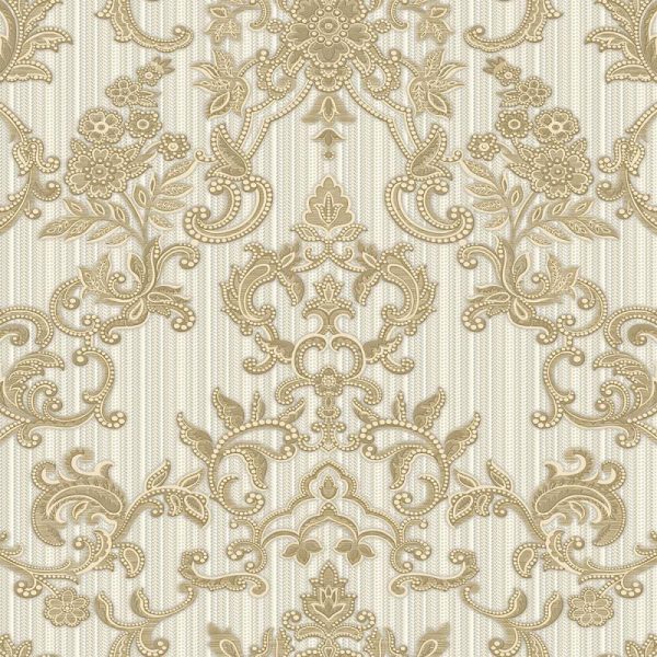 1305 Series | Floral Damask Wallpaper - Image 4