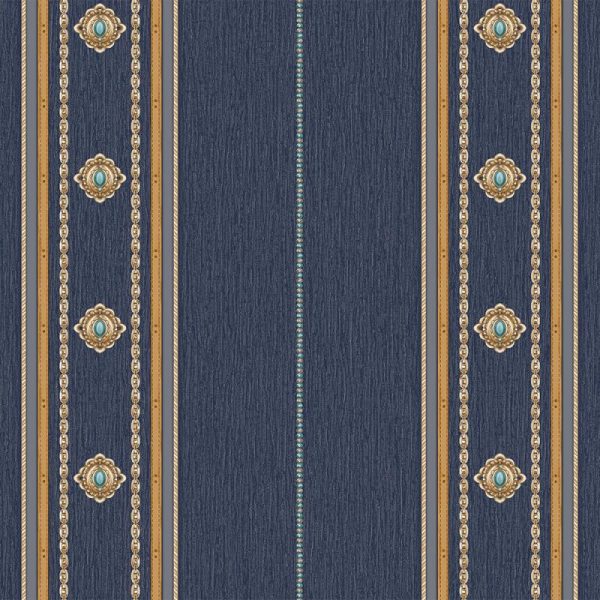 1309 Series | Classical Striped Wallpaper - Image 6