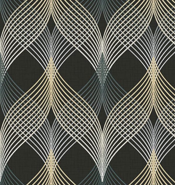 1620 Serie | Neoclassical wavey ornament wallpaper - Image 5