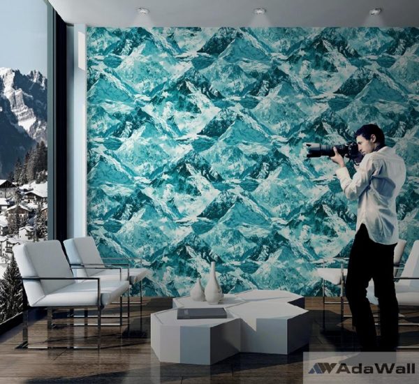 1622 Serie | Mountains motif inspired modern bold wallpaper
