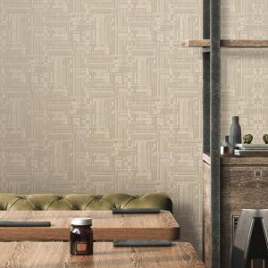 3703 Serie | Abstract stylised woven modern pattern wallpaper