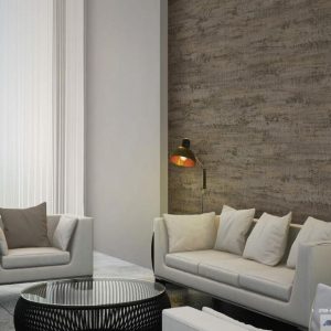 3708 Serie | Natural cliff stone inspired abstract pattern wallpaper