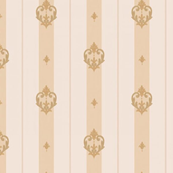 7804 Serie | Striped wallpaper with neoclassical discreet ornament - Image 2