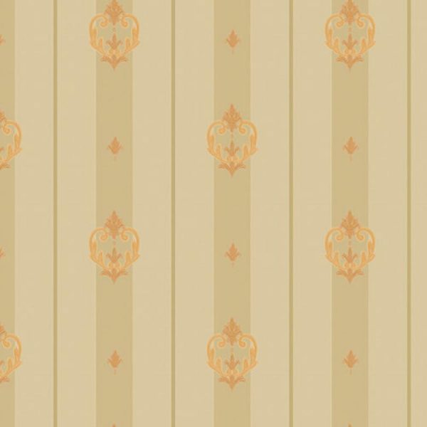 7804 Serie | Striped wallpaper with neoclassical discreet ornament - Image 5