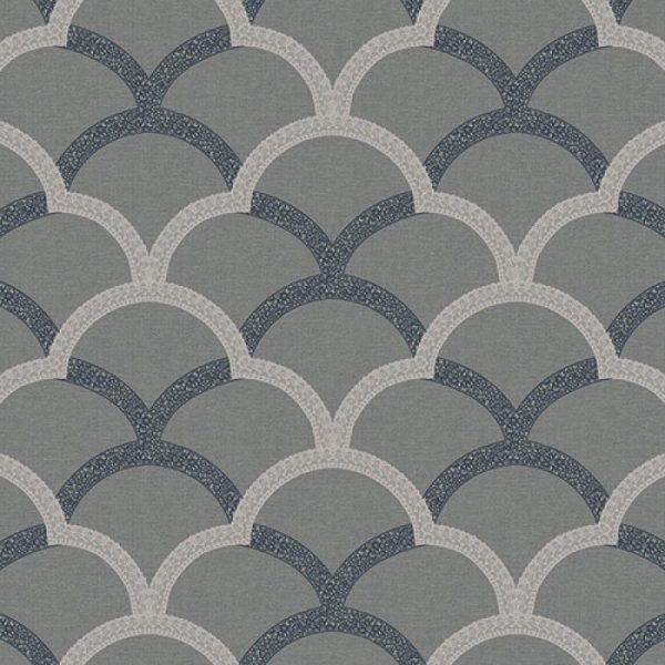7811 Serie | Simple waves ornament wallpaper - Image 4