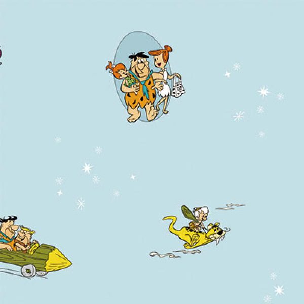 8923 Serie | Flintstones cartoon themed wallpaper - Image 2