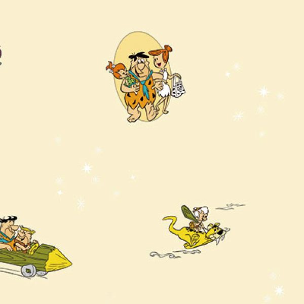 8923 Serie | Flintstones cartoon themed wallpaper - Image 3