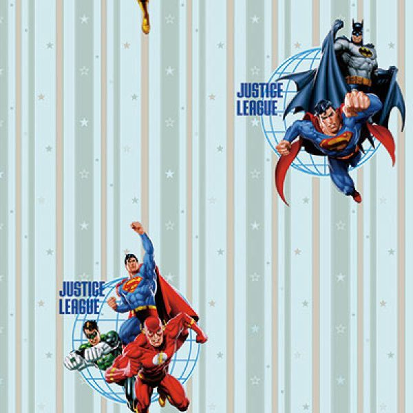 8927 Serie | Wallpaper with DC super heroes - Image 3