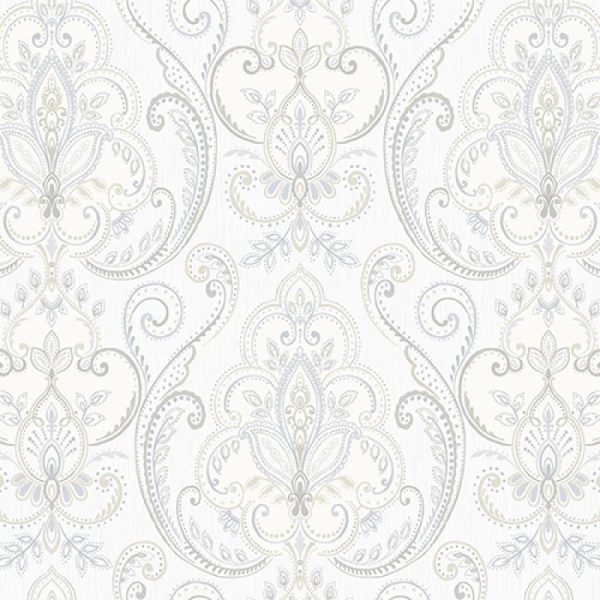9901 Serie | Multicolored Damask Pattern Wallpaper - Image 2