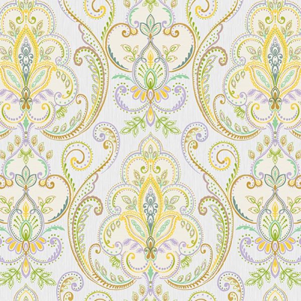 9901 Serie | Multicolored Damask Pattern Wallpaper - Image 5