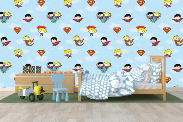 WB2001 | DC SUPER FRIENDS MURAL WALLPAPER