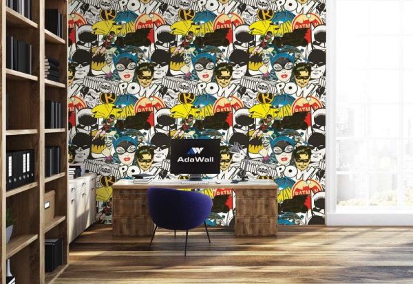 WB2013 | BATMAN MURAL WALLPAPER