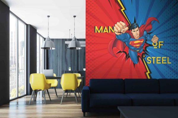 WB2021 |SUPERMAN MURAL WALLPAPER