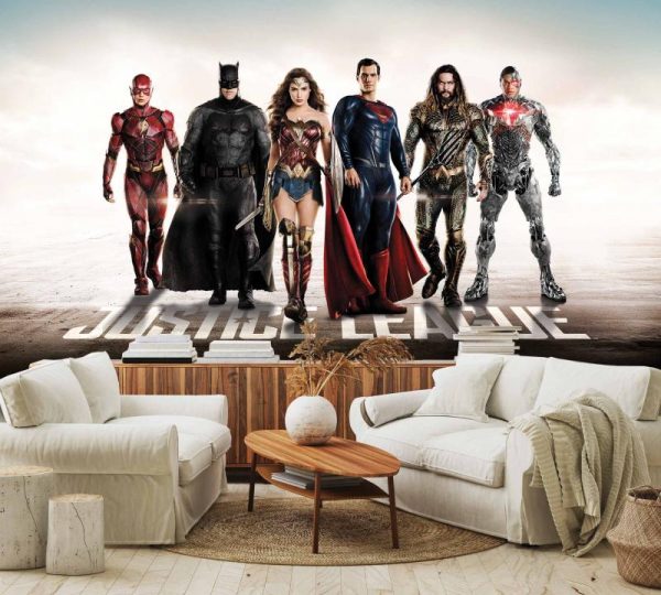 WB2026 | JUSTICE LEAGUE MURAL WALLPAPER
