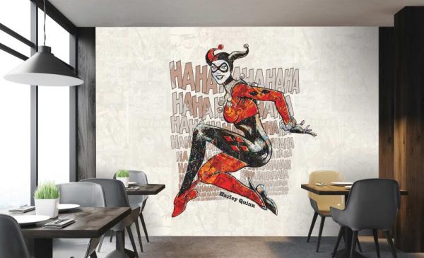 WB2032 | HARLEY QUINN MURAL WALLPAPER