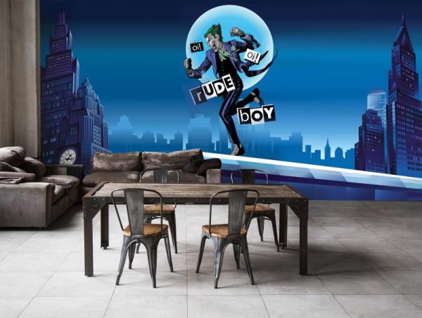 WB2069 | THE JOKER MURAL WALLPAPER