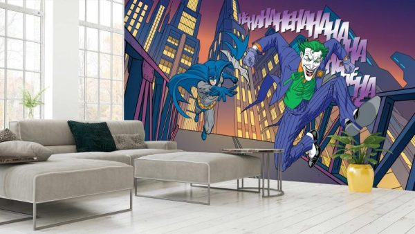 WB2081 |BATMAN MURAL WALLPAPER
