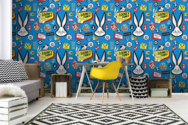 WB2092 | LOONEY TUNES MURAL WALLPAPER