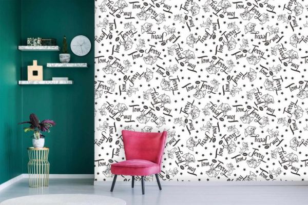 WB2102 | TOM AND JERRY MURAL WALLPAPER