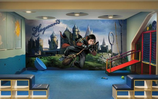 WB2112 | HARRY POTTER MURAL WALLPAPER