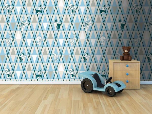 WB2126 | LOONEY TUNES MURAL WALLPAPER