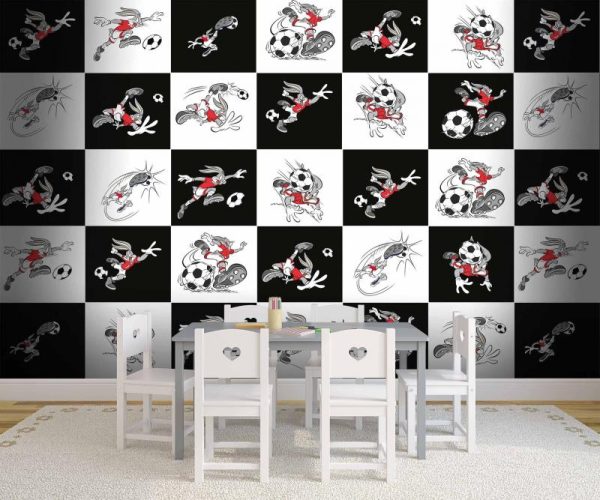 WB2148 | LOONEY TUNES MURAL WALLPAPER