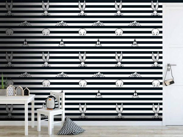 WB2152 | LOONEY TUNES MURAL WALLPAPER