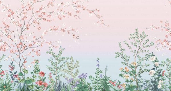 FJ306 Serie | Colorful Flowers Pattern Mural Wallpaper - Image 2