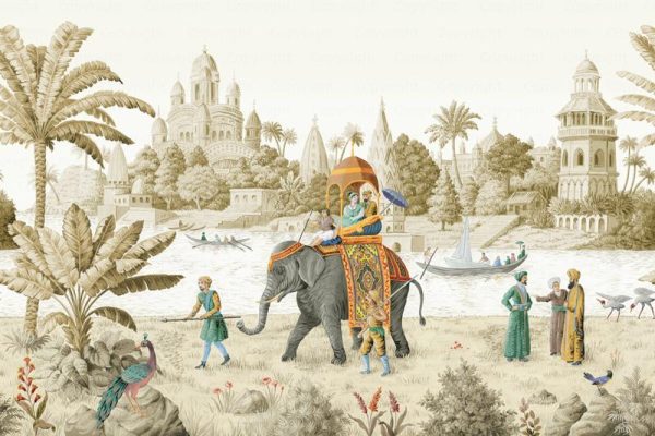 FJ309 Serie | Elephant Pattern Mural Wallpaper - Image 2