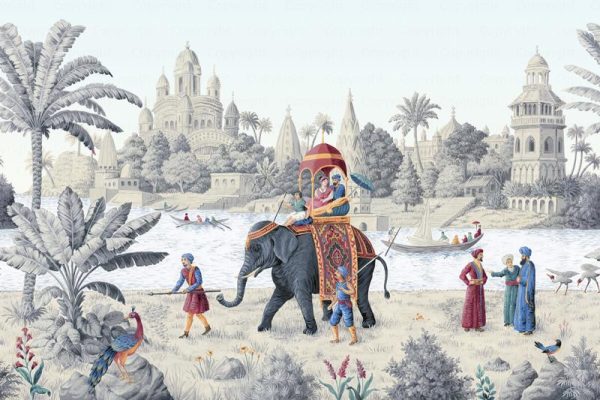 FJ309 Serie | Elephant Pattern Mural Wallpaper - Image 4