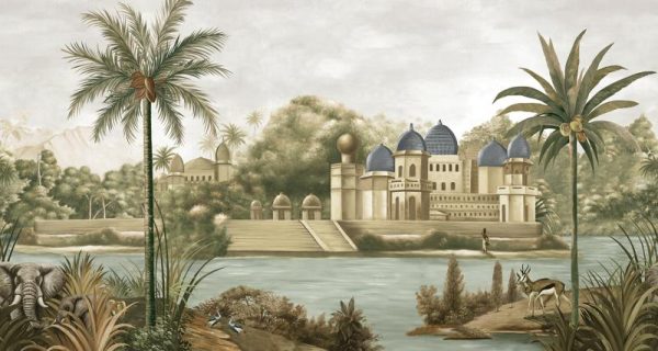 FJ311 Serie | Landscape Pattern Mural Wallpaper - Image 2