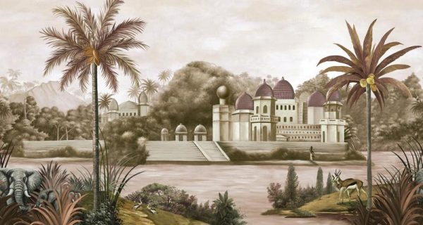 FJ311 Serie | Landscape Pattern Mural Wallpaper - Image 3