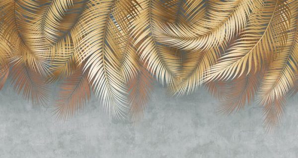FJ312 Serie | Palm Leaves Pattern Mural Wallpaper - Image 4