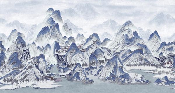 FJ318 Series | Mountains Design Mural Wallpaper - Image 4