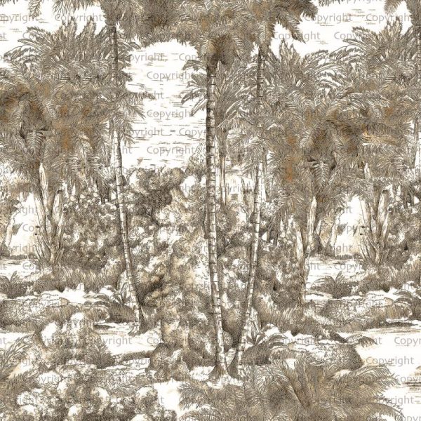 SE301 Series | Jungle Design Mural Wallpaper - Image 3