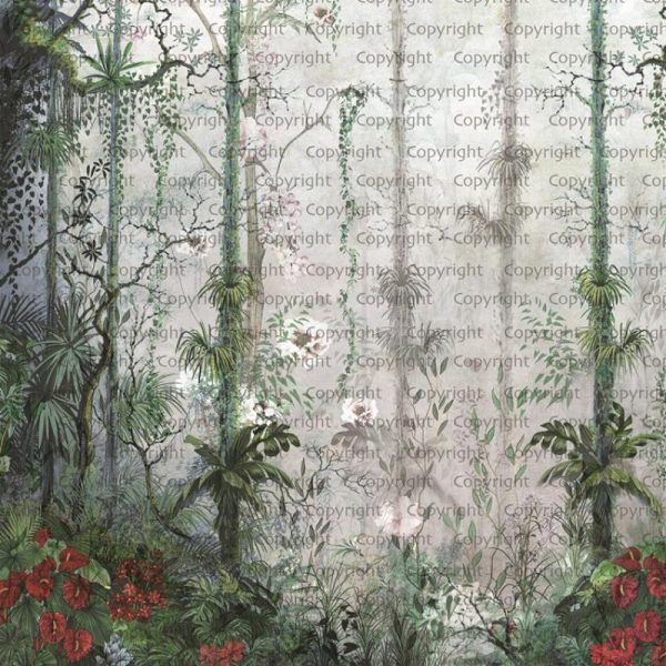 SE308 Series | Tropical Nature Design Mural Wallpaper - Image 2