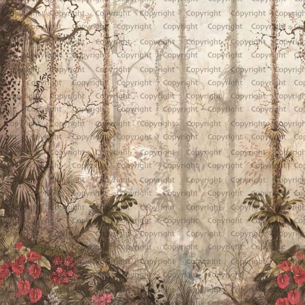 SE308 Series | Tropical Nature Design Mural Wallpaper - Image 3