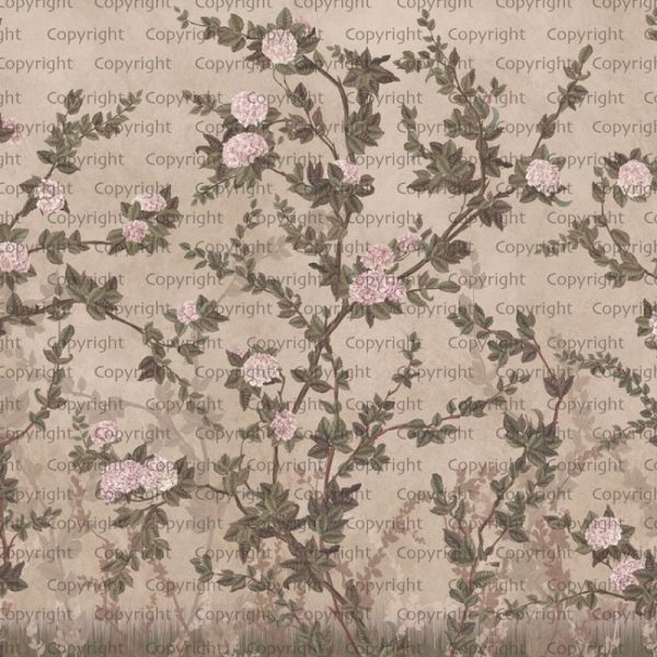 SE313 Series | Floral Design Mural Wallpaper - Image 3