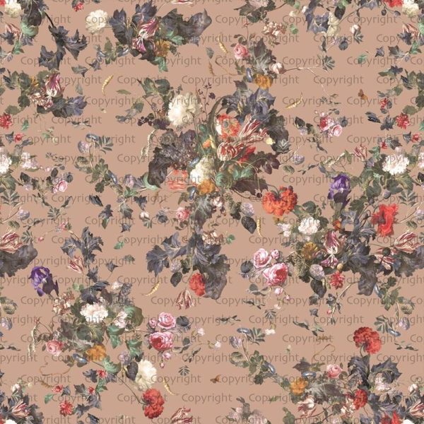 SE315 Series | Floral Design Mural Wallpaper - Image 4