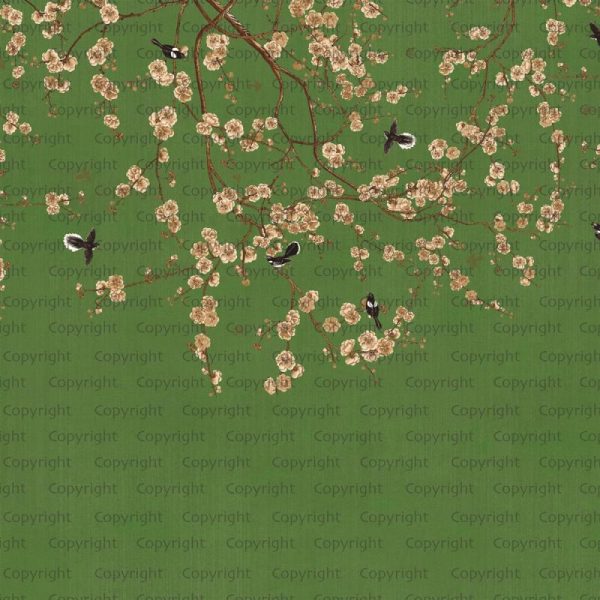 SE316 Series | Floral and Bird Detailed Design Mural Wallpaper - Image 2