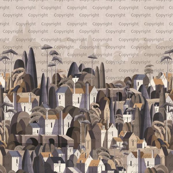 SE318 Series | Scandinavian House Design Mural Wallpaper - Image 3
